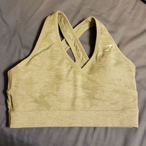 Gymshark camo sports bra